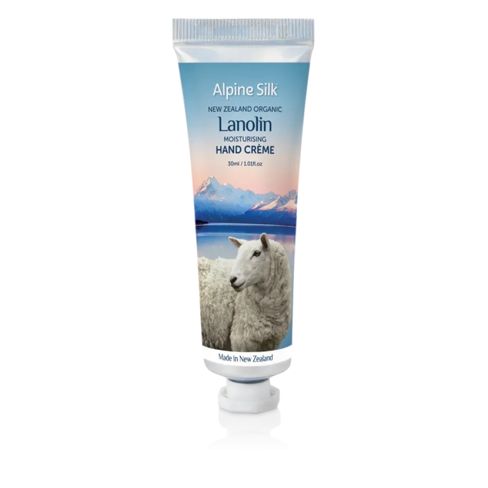 Alpine Silk 艾贝斯 organic lanolin moisturising hand creme 30ml 有机羊毛脂保湿手霜 30ml ASO107【保质期2028.09】 详情图 1