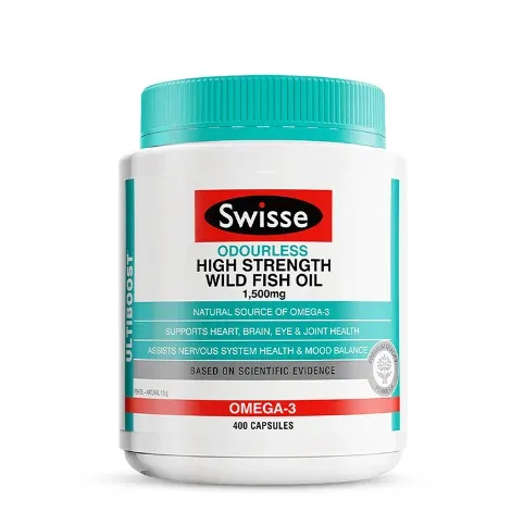 Swisse 斯维诗 无腥味深海鱼油 1500mg 400粒【保质期2028.09】 详情图 1