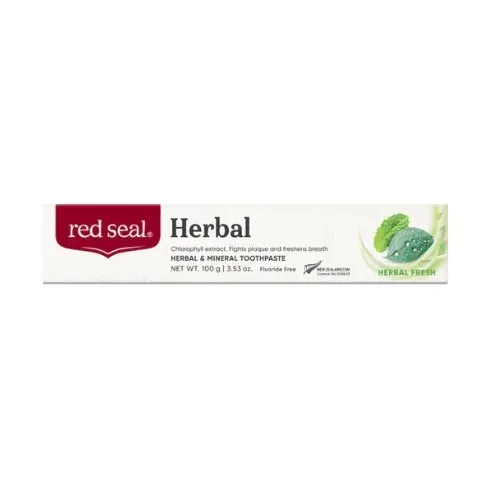 Red Seal 红印 草本牙膏 110g【保质期2028.01】 详情图 1