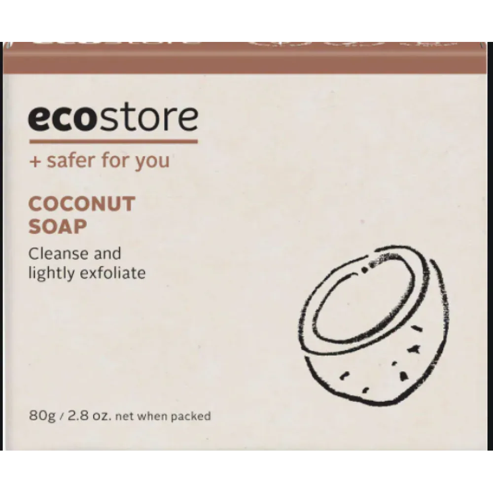 ecostore 宜可诚 椰子油香皂 80g 详情图 1