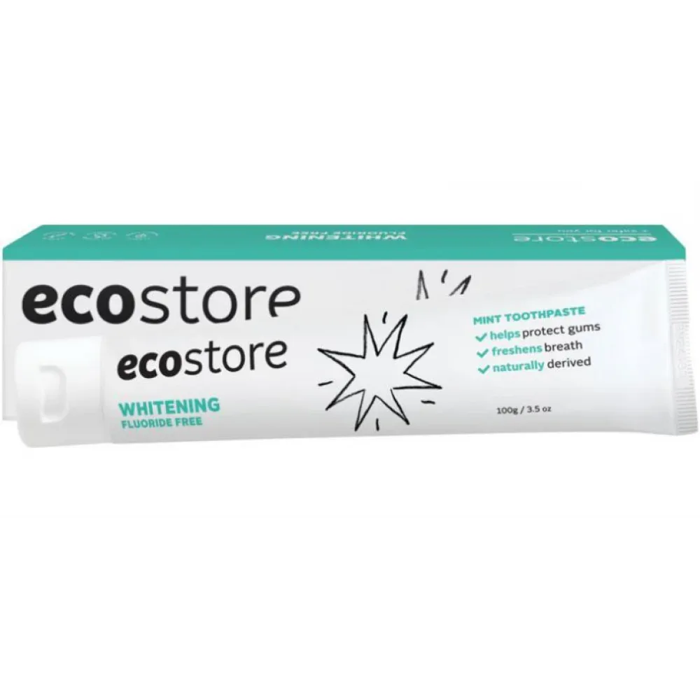 ecostore 宜可诚 焕亮牙膏(无Fluoride) 100g【保质期2028.09】 详情图 1