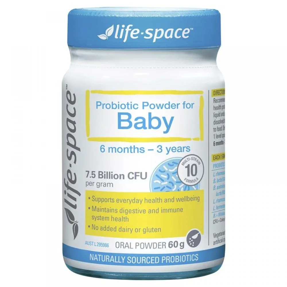 Life-Space 益倍适 宝宝益生菌 肠道与消化营养支持 粉状60克【保质期2028.06】 详情图 1
