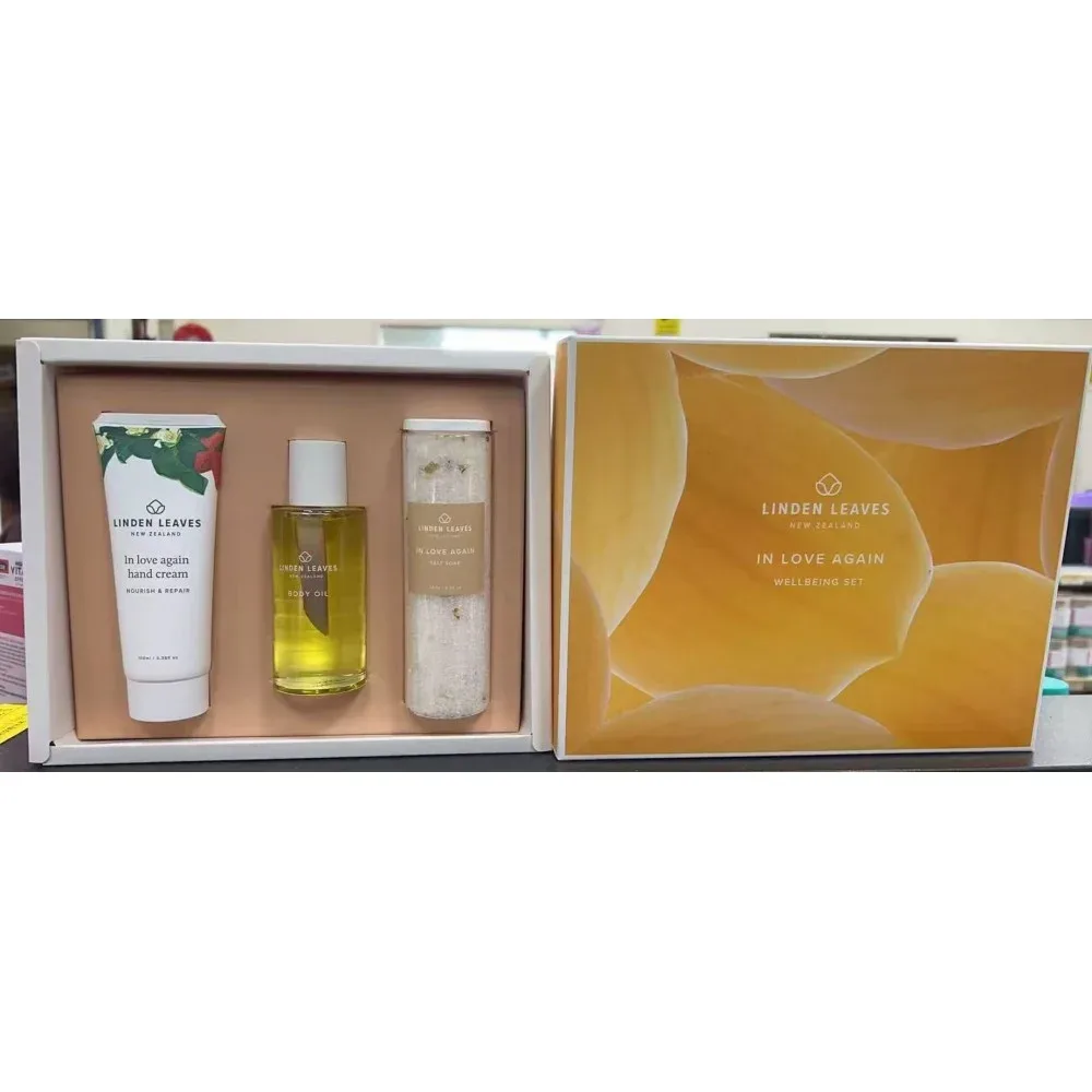 Linden Leaves 琳登丽诗 Pick Me Up 柑橘恋曲护理套装 身体油100ml+手霜100ml+浴盐240g 详情图 1