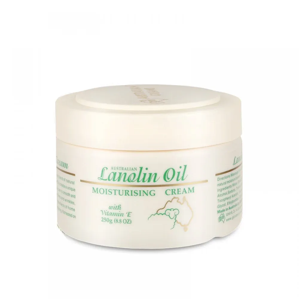GM Australian Creams 澳芝曼 绵羊油 VE维e保湿补水滋润面霜 250g【保质期2031.01】 详情图 1