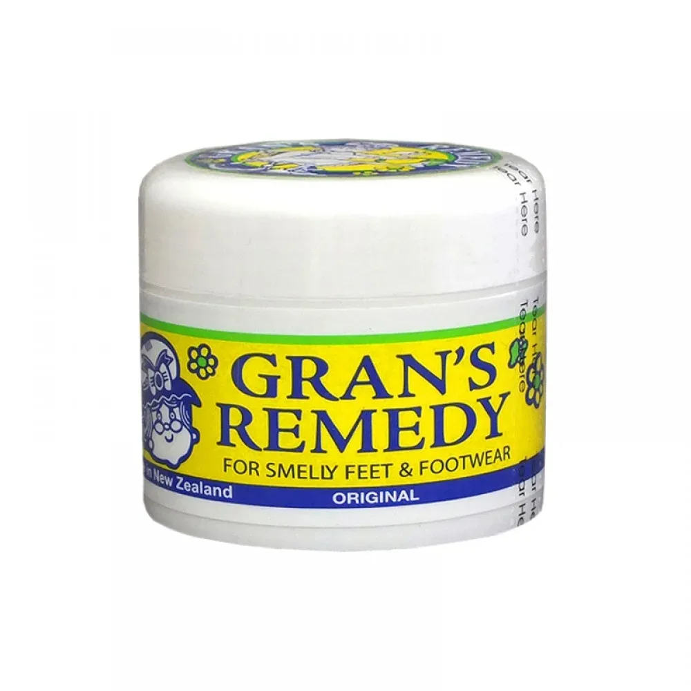 Gran's Remedy 老奶奶 黄色盒 老奶奶牌爽脚粉臭脚粉鞋臭粉脚臭粉50克【保质期2030.07】 详情图 1