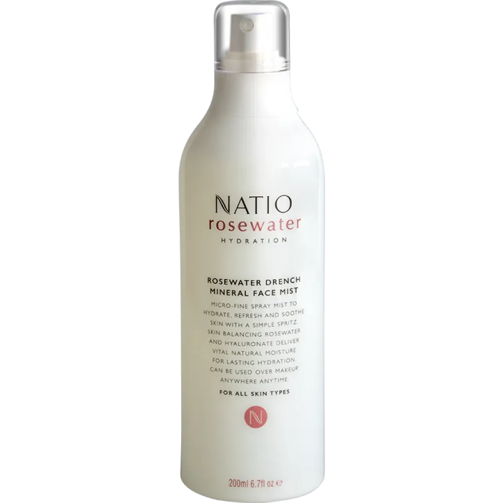 Natio 娜迪奥 玫瑰系列保湿补水喷雾200ml 天然保湿补水 保湿护理焕亮 详情图 1