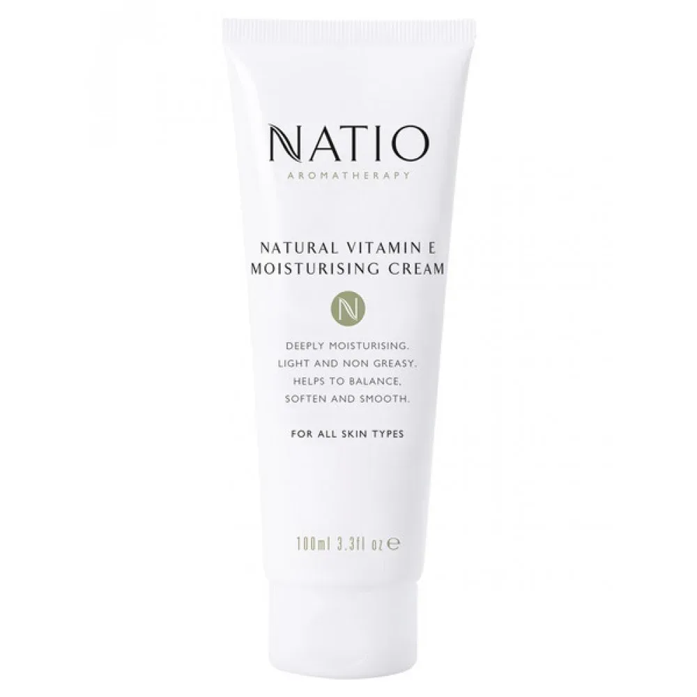 Natio 娜迪奥 天然维生素E面霜 100ml 舒缓干燥，焕亮淡纹（管装） 详情图 1