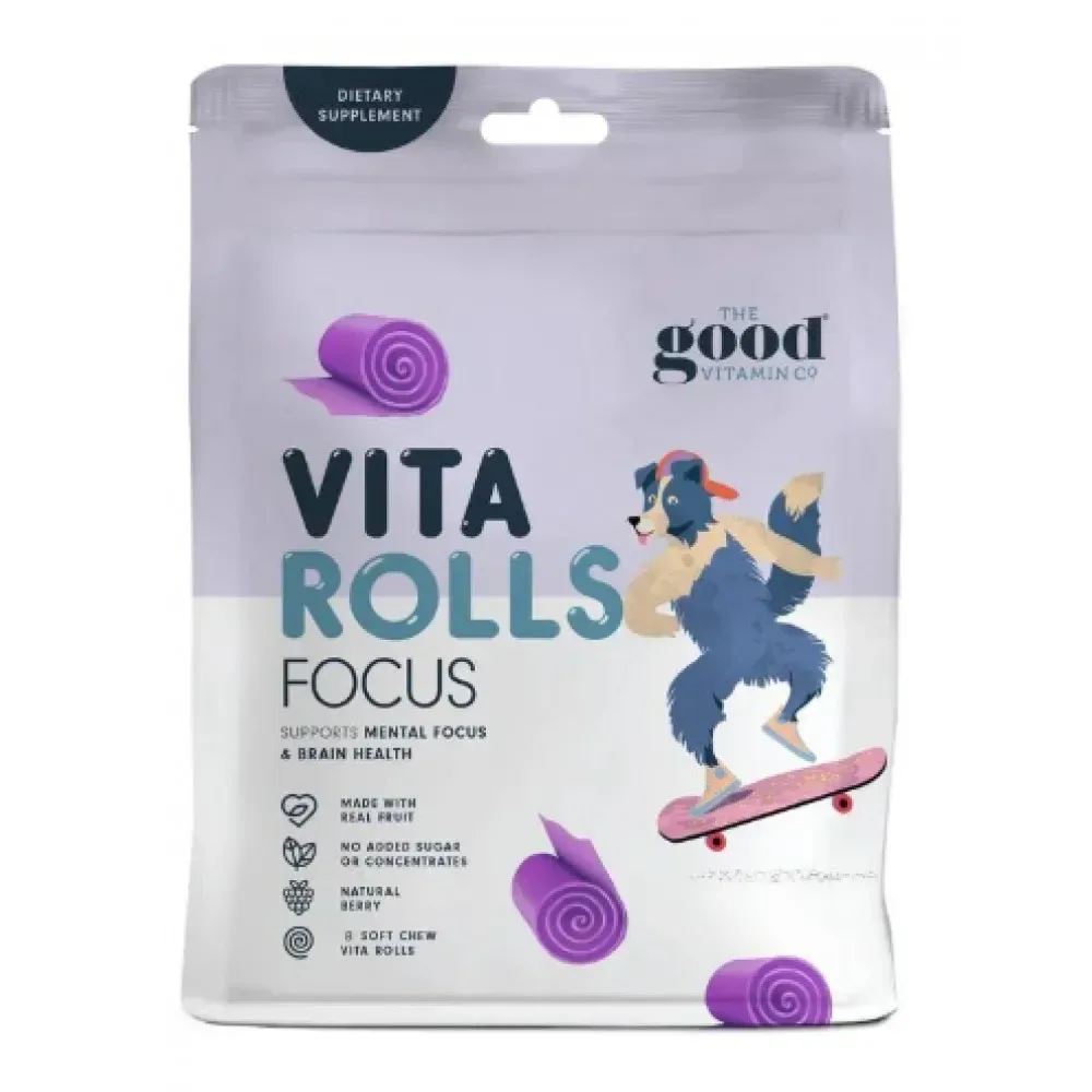 The Good Vitamin Co Vita Rolls Focus 水果卷 专注力 8个【保质期2027.12】 详情图 1