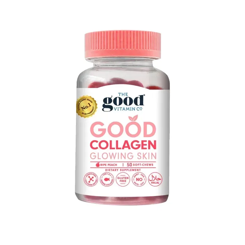 The Good Vitamin Co Good Collagen Glowing Skin 深海胶原蛋白肽软糖 50粒【保质期2027.08】 详情图 1