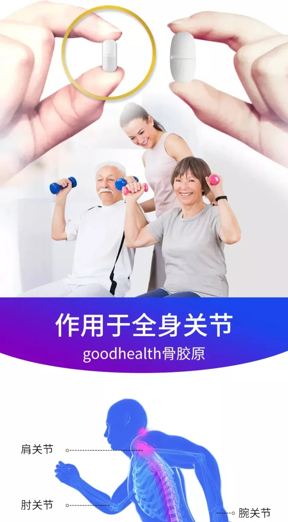 Good Health 好健康 三合一关节灵骨胶原胶囊 90粒【保质期2029.03】 详情图 7
