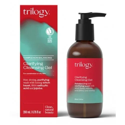 Trilogy 趣乐活 Clarifying Cleansing Gel 200ml 玫瑰果净透平衡保湿洁面凝胶 200ml TRFC119【保质期2026.11】 详情图 1