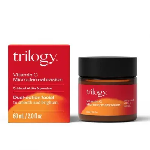 Trilogy 趣乐活 Vitamin C Microdermabasion Cream 60ml 维生素C微晶焕去角质霜【保质期2029.02】 详情图 1