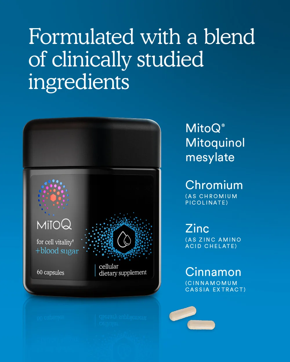 MitoQ Blood Sugar Capsule 血糖衡糖胶囊 60粒【保质期2028.04】 详情图 4
