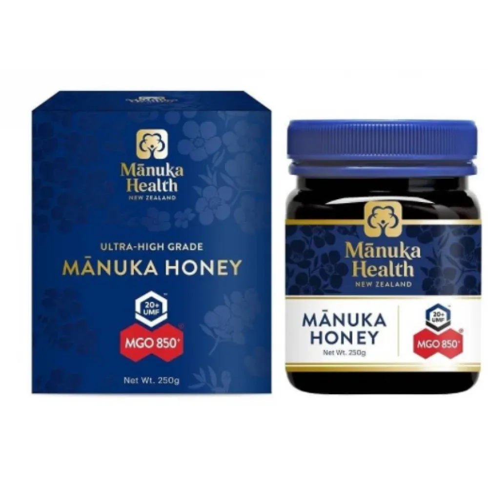 Manuka Health 蜜纽康 MGO 850+ 蜂蜜 250g【保质期2029.12】 详情图 1
