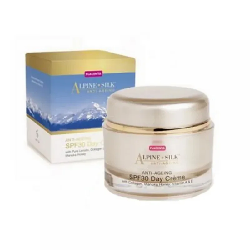 Alpine Silk 艾贝斯 Anti Ageing SPF30 Day Creme 抗衰老日霜 SPF30防晒 50g【保质期2027.12】