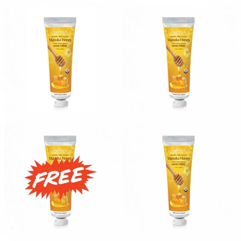 Alpine Silk 艾贝斯 manuka hand creme 麦卢卡蜂蜜手霜 30ml ASM207【保质期2028.07】