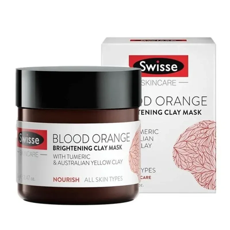 Swisse 斯维诗 血橙亮肤矿物泥清洁面膜 70g