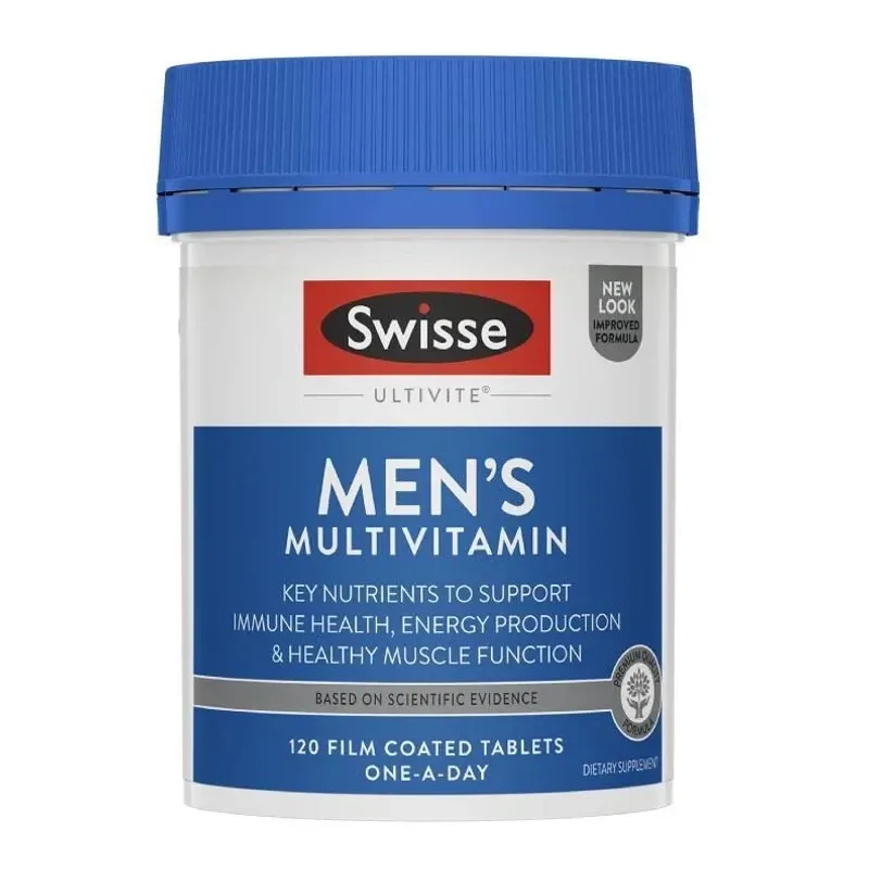 Swisse 斯维诗 男性复合维生素片 120片【保质期2028.10】