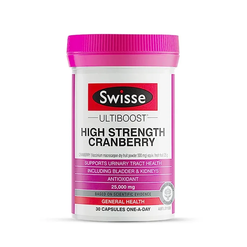 Swisse 斯维诗 蔓越莓胶囊 30粒【保质期2027.11】