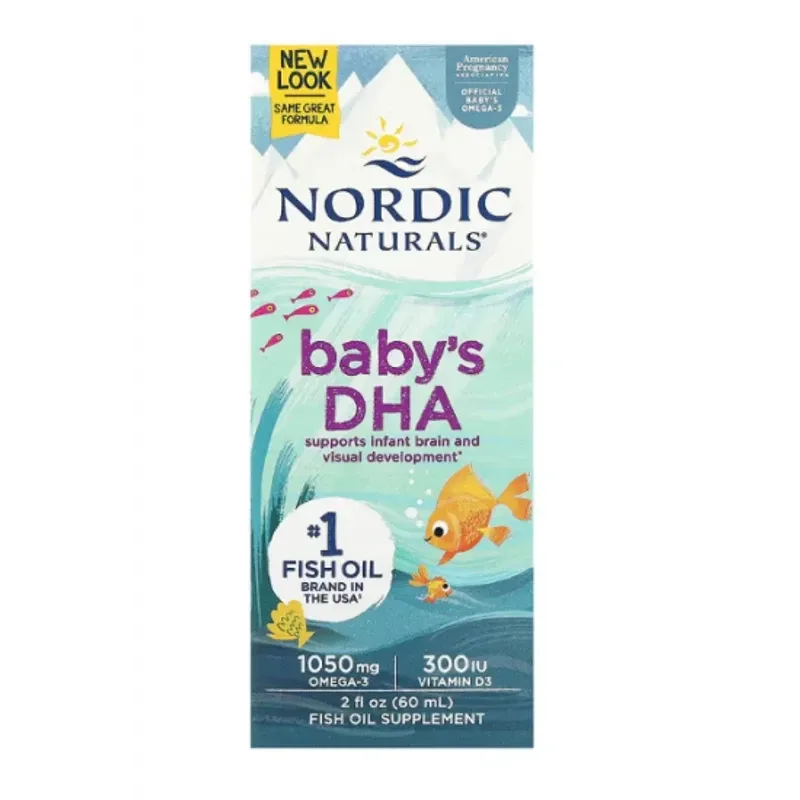 Nordic Naturals 挪威小鱼 婴幼儿鳕鱼肝油 60ml【保质期2028.07】