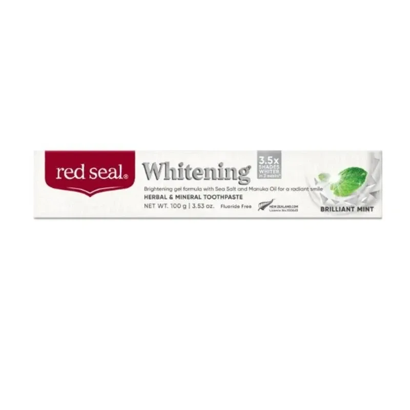 Red Seal 红印 亮白牙膏 100g【保质期2027.09】