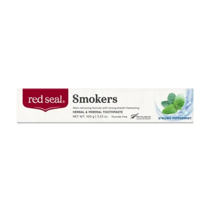 Red Seal 红印 烟渍清洁牙膏 100g【保质期2027.04】