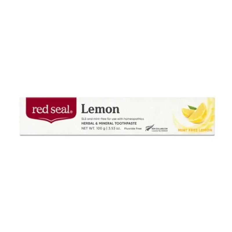 Red Seal 红印 天然柠檬牙膏 100g【保质期2028.04】
