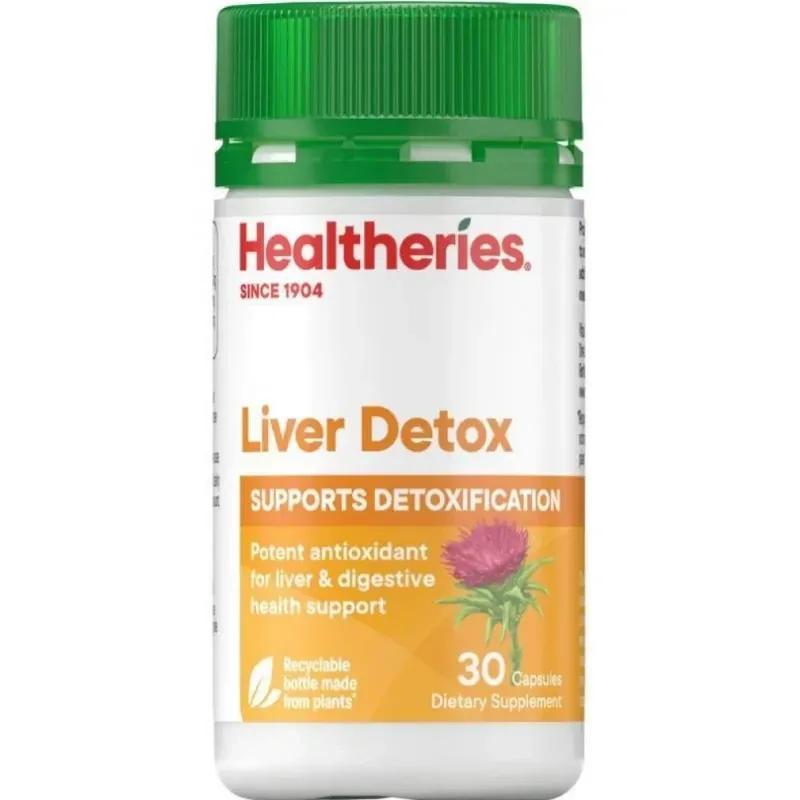 Healtheries 贺寿利 Liver Detox护肝营养配方 30粒【保质期2029.04】