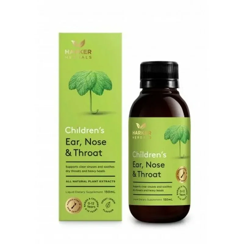Harker Herbals 哈克草本 儿童耳鼻喉日常护理草本液 150ml【保质期2029.06】