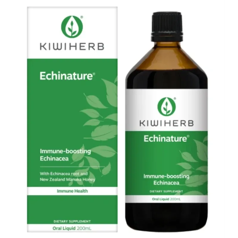 Kiwiherb 奇异草本 成人紫锥菊防护支持糖浆 200ml【保质期2029.04】