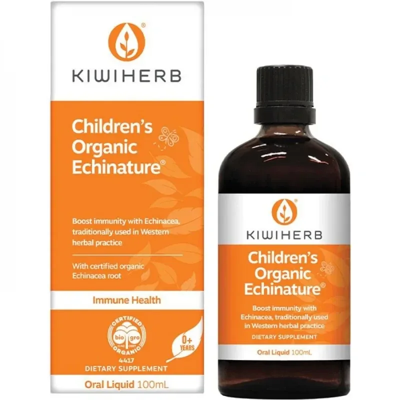 Kiwiherb 奇异草本 儿童有机紫锥菊免疫支持糖浆 100ml【保质期2028.02】
