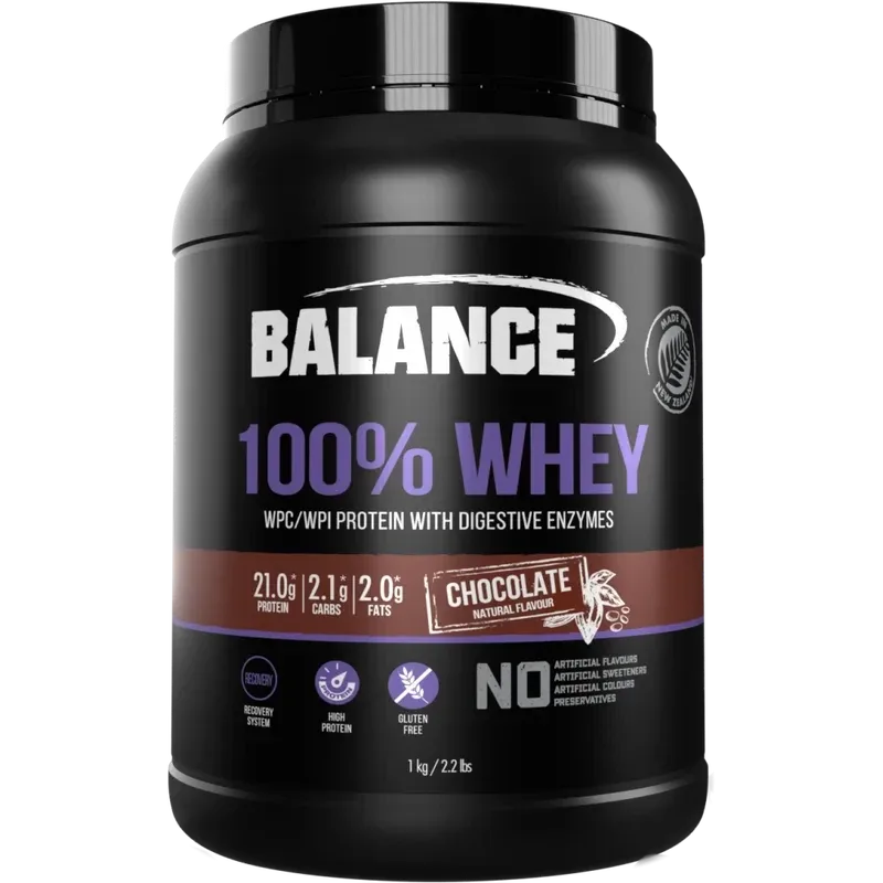 Balance 百伦斯 纯蛋白粉(巧克力味) BP0592 1kg【保质期2028.02】