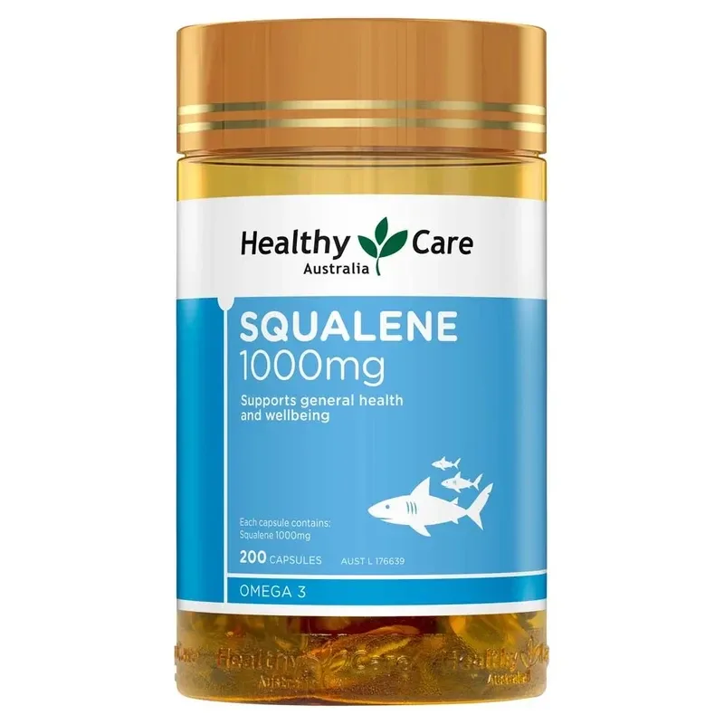 Healthy Care 澳世康 角鲨烯鱼油 200粒【保质期2027.12】