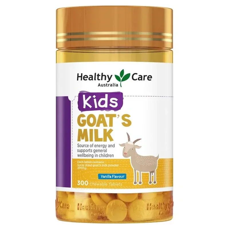 Healthy Care 澳世康 山羊奶片 300粒 香草味【保质期2026.10】