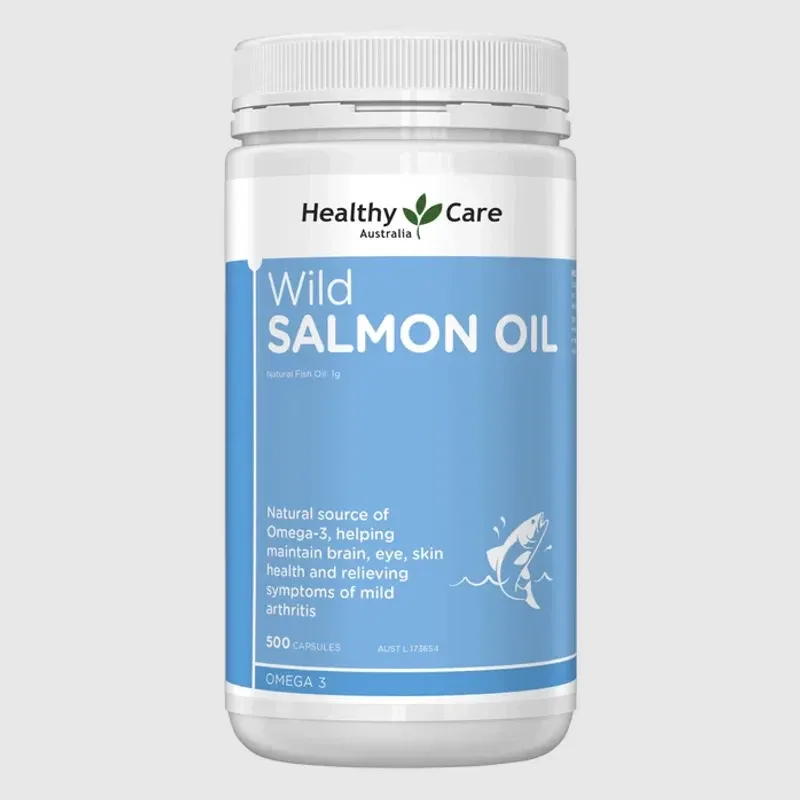 Healthy Care 澳世康 野生三文鱼油1000mg 500粒【保质期2028.03】