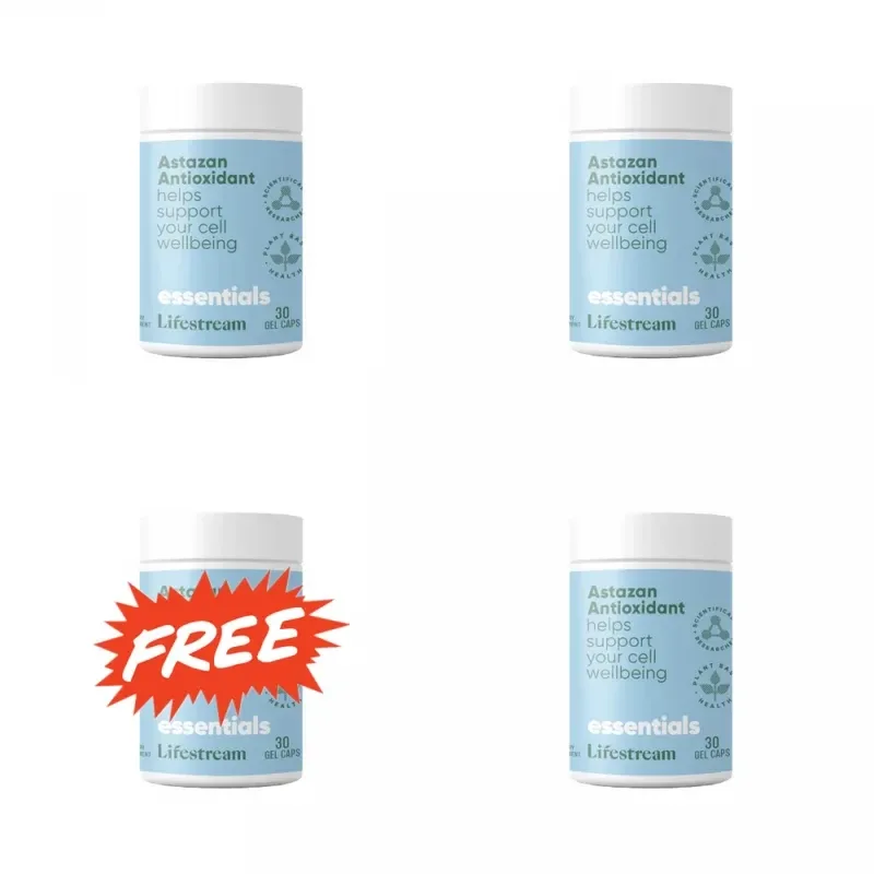 Lifestream 生命泉 有机海藻钙粉胶囊 30粒 4瓶装【保质期2027.12】