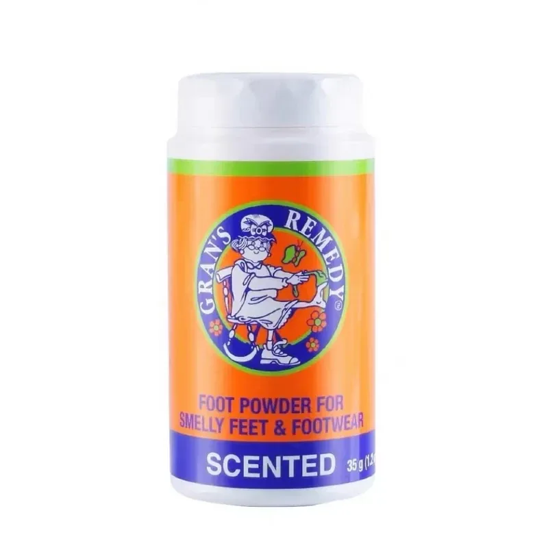 Gran's Remedy 老奶奶 旋转喷洒型爽脚粉 清香型 35g【保质期2028.05】