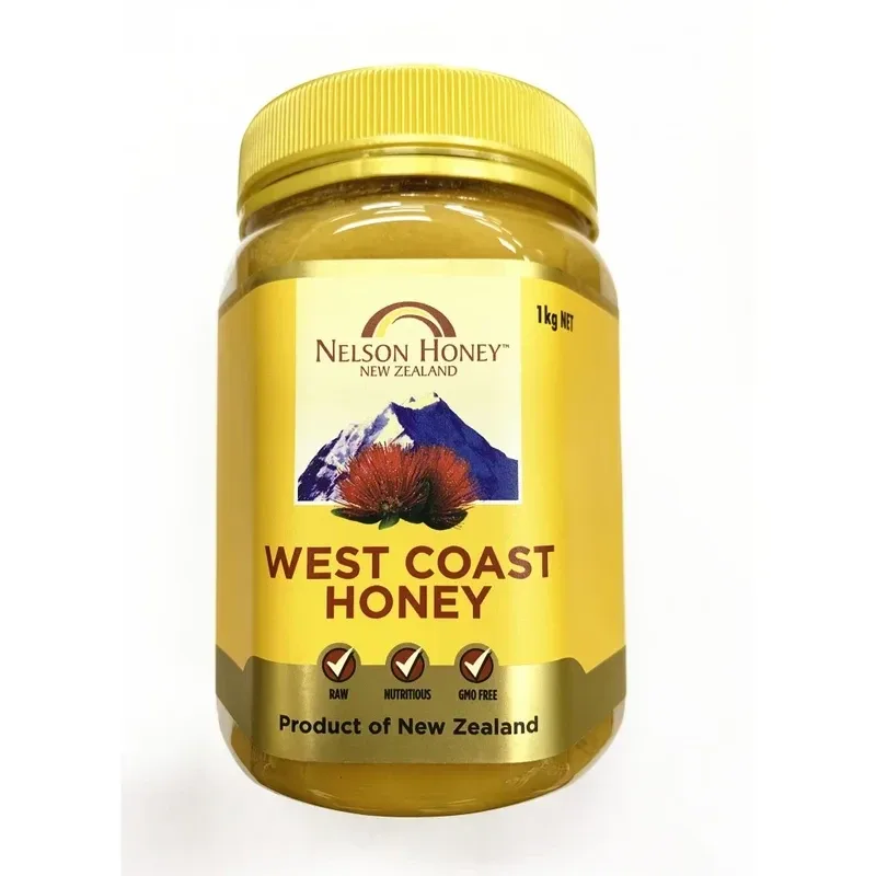 Nelson Honey 尼尔森蜂蜜 西海岸百花蜂蜜 1kg【保质期2031.01】