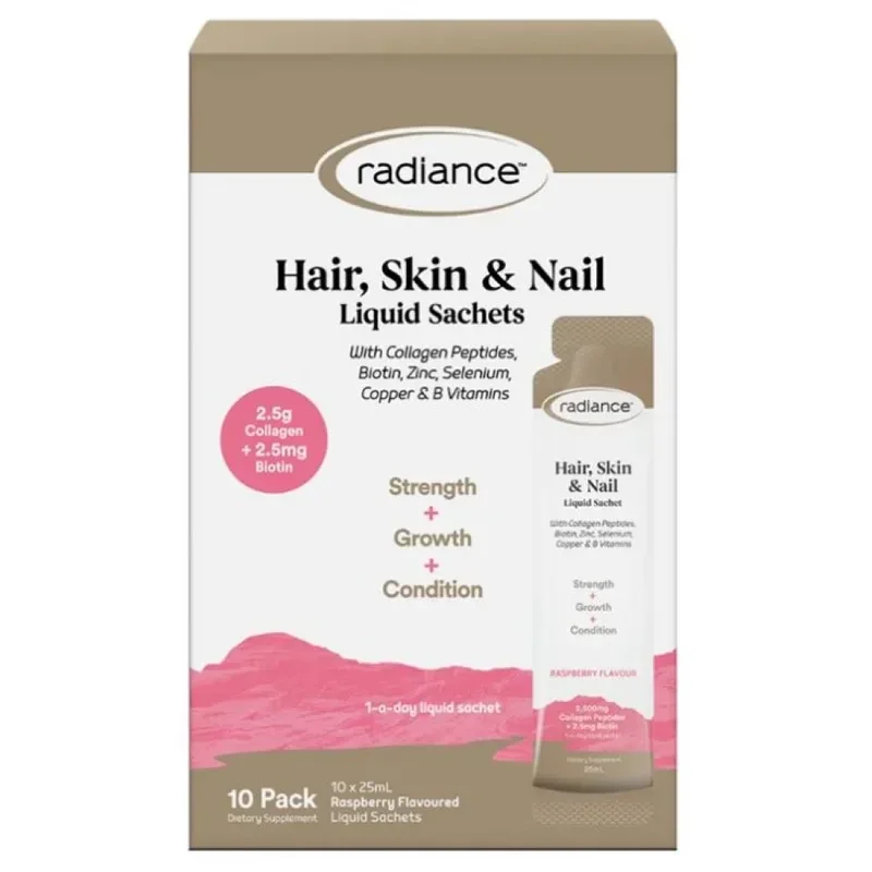 Radiance 瑞迪恩斯 胶原蛋白美容口服液 25ml×10支【保质期2028.05】