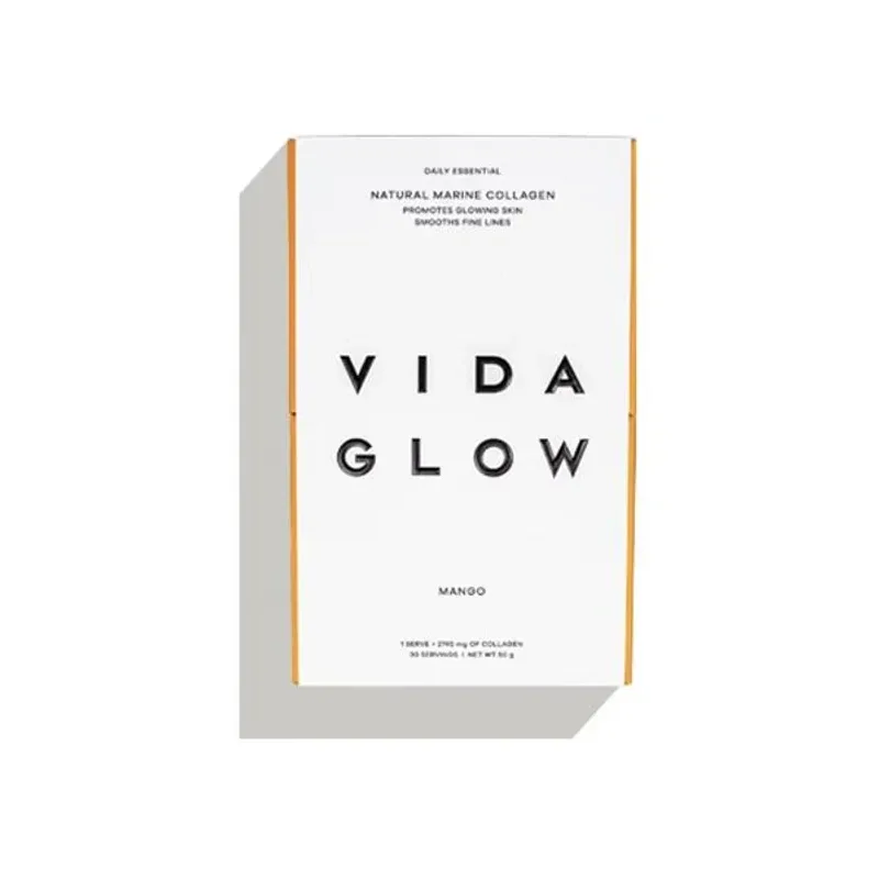 VidaGlow 深海天然胶原蛋白粉3g×30袋 芒果味【保质期2028.04】