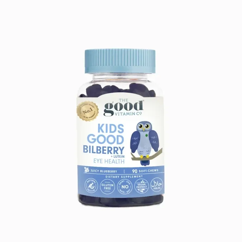 The Good Vitamin Co Bilberry 90s 越橘护眼+叶黄素软糖 90粒【保质期2028.02】