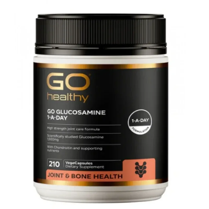 GO Healthy 高之源 葡萄糖胺 关节灵维骨力胶囊1500mg 210粒【保质期2028.07】