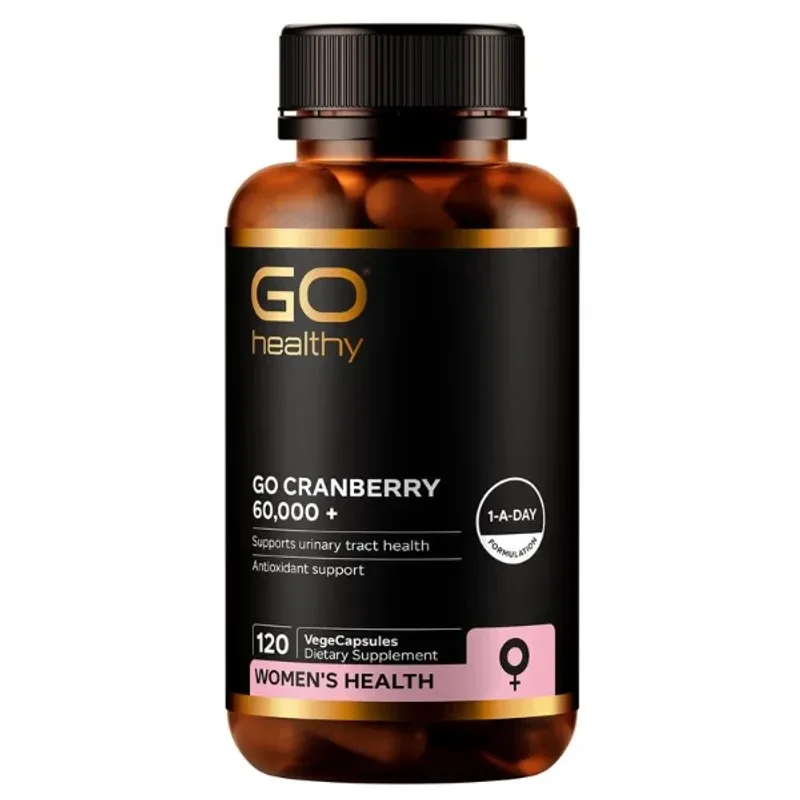 GO Healthy 高之源 蔓越莓 60000+ 120粒【保质期2029.04】