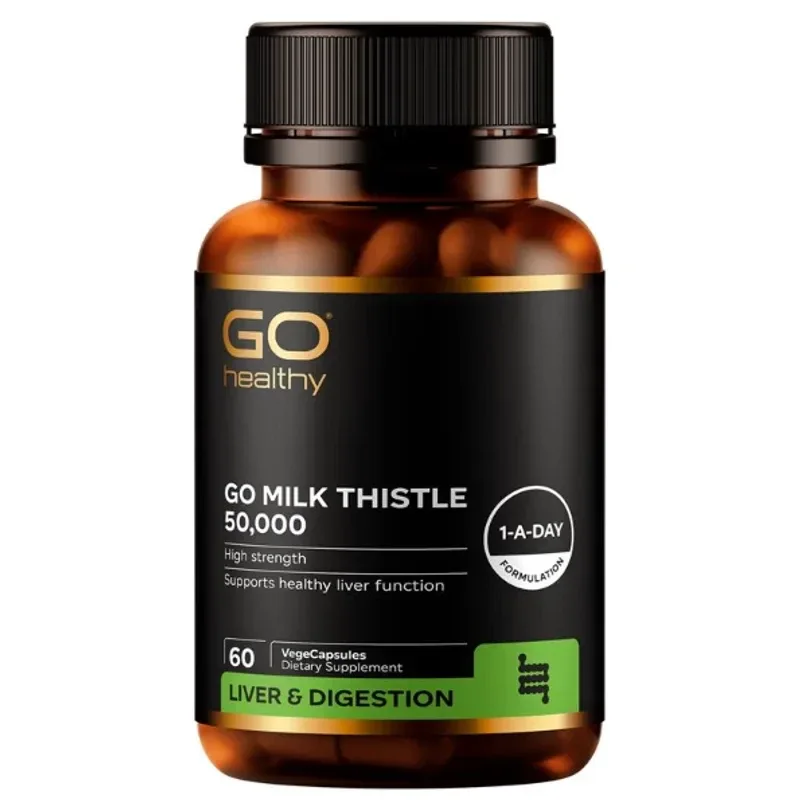 GO Healthy 高之源 奶蓟草 50000 护肝 胶囊 60粒【保质期2028.04】