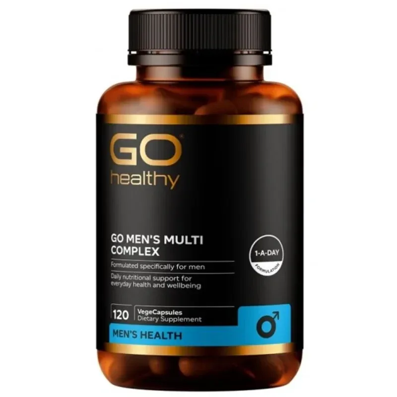 GO Healthy 高之源 男性综合维生素 120粒【保质期2028.08】