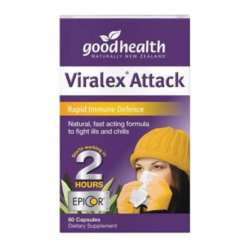 Good Health 好健康 快速抗感冒发烧 提高免疫力 60粒【保质期2029.01】