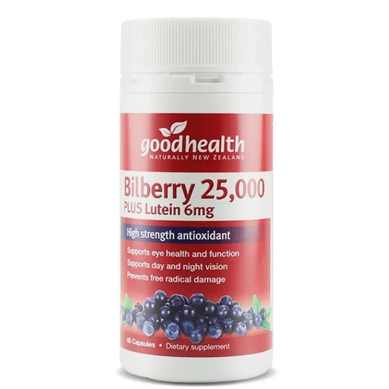 Good Health 好健康 护眼越桔+叶黄素6mg胶囊 60粒【保质期2029.01】