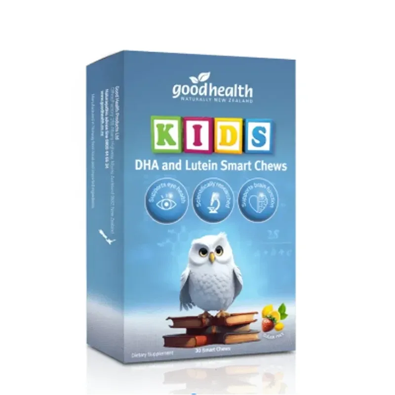 Good Health 好健康 儿童 DHA&叶黄素 咀嚼片 30粒【保质期2028.07】