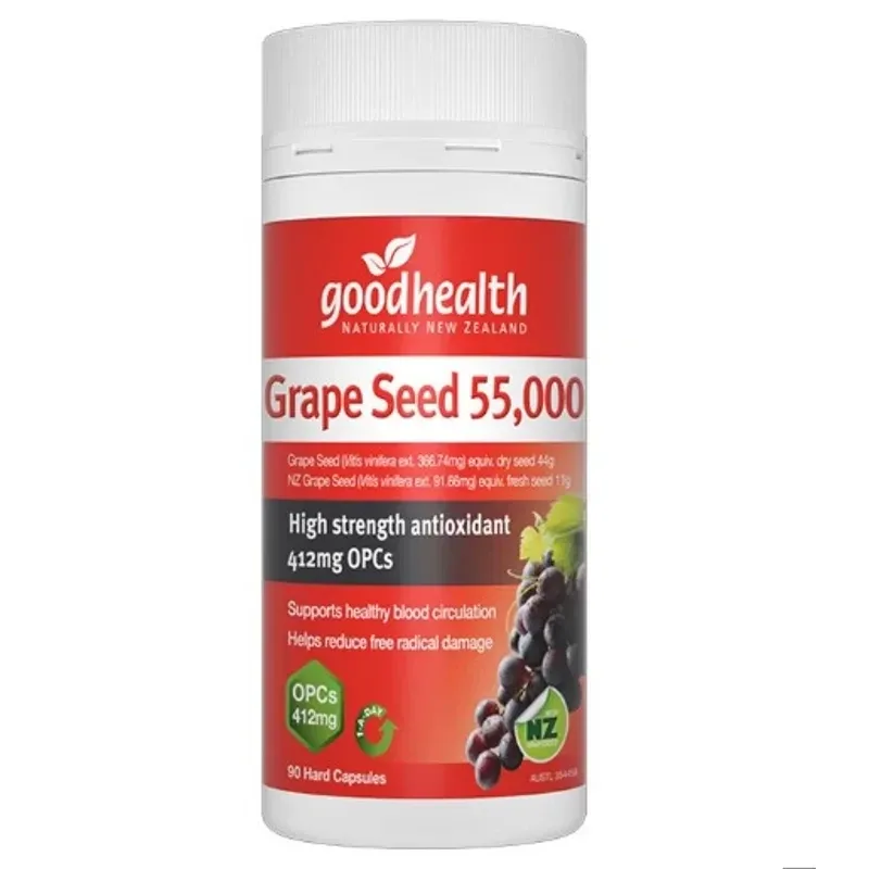 Good Health 好健康 葡萄籽 55000mg 90粒【保质期2029.02】