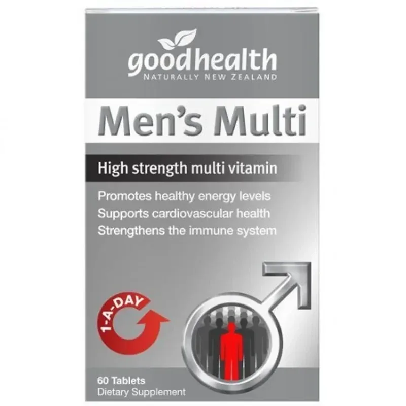 Good Health 好健康 男性多种复合维生素 60粒【保质期2027.01】